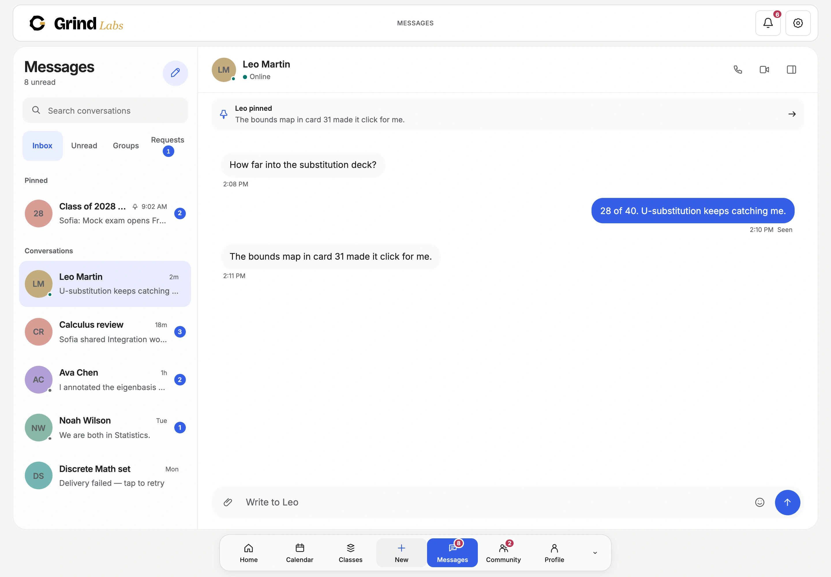 Messages